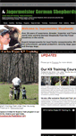 Mobile Screenshot of jagermeistershepherds.com
